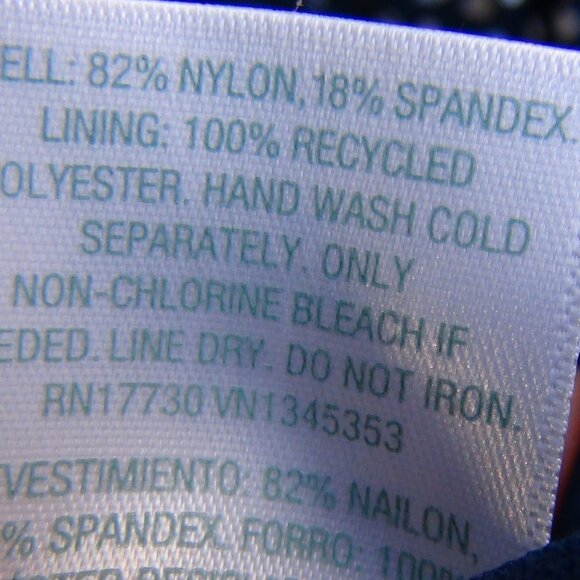 Kona Sol Swimsuit Womens One Piece Removeable Pads Polk-a-dot Blue M,14, XL 22 - Picture 12 of 14